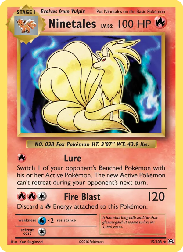 Ninetales 15 – Non-holo