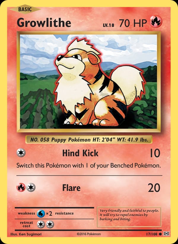 Growlithe 017/108