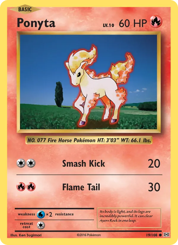 Ponyta 19 – Non-holo