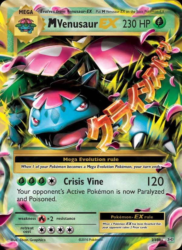 M Venusaur EX 002/108