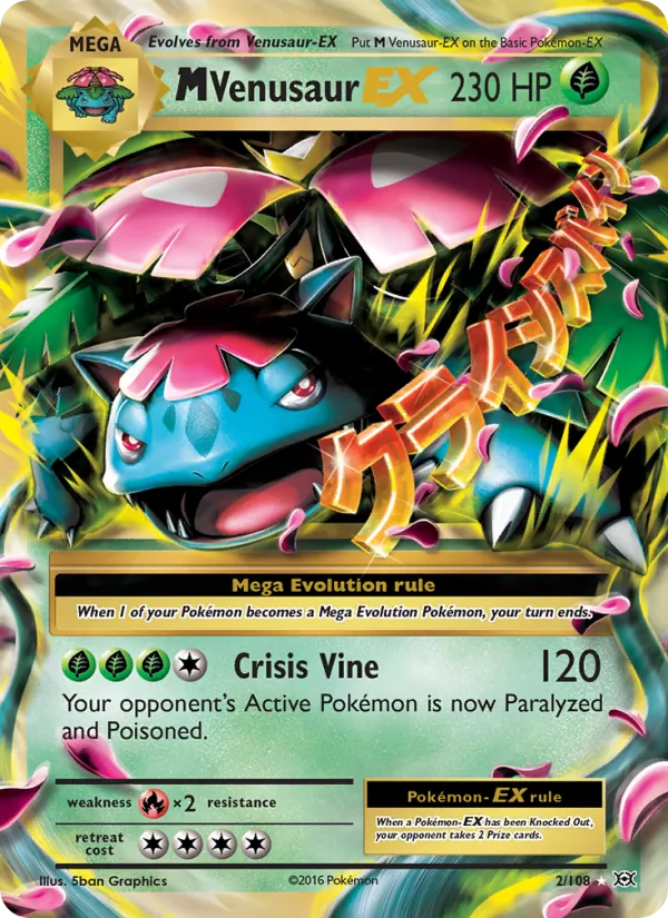 M Venusaur EX 2 – Non-holo