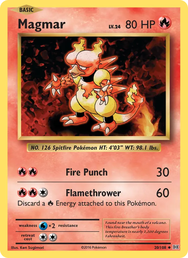 Magmar 20 – Non-holo