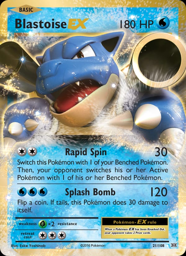 Blastoise EX 021/108