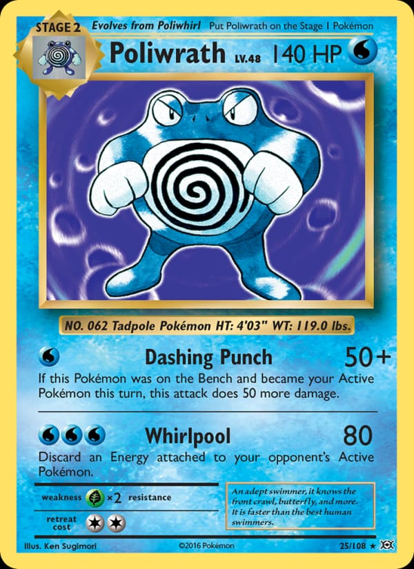 Poliwrath 025/108