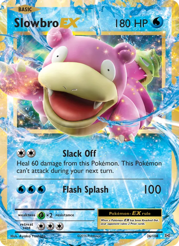 Slowbro EX 26 – Non-holo