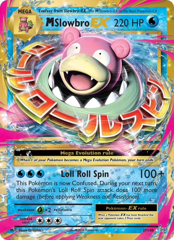 M Slowbro EX 27 – Non-holo