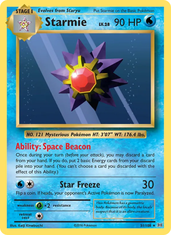 Starmie 31 – Non-holo
