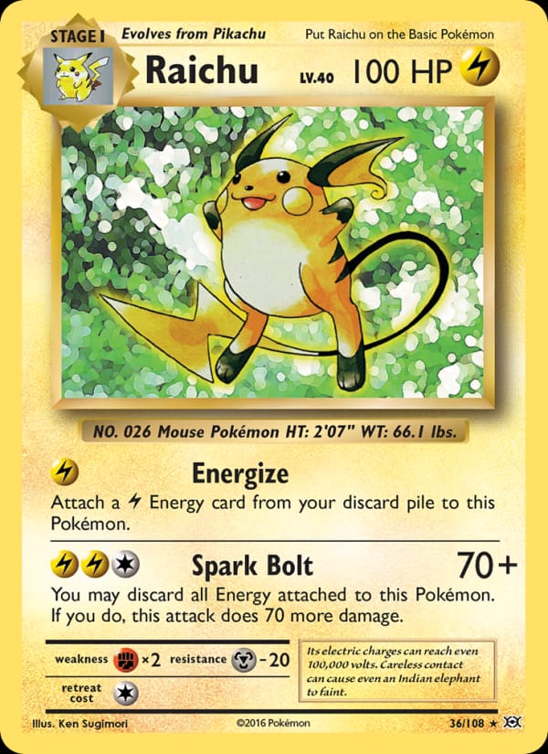 Raichu 036/108