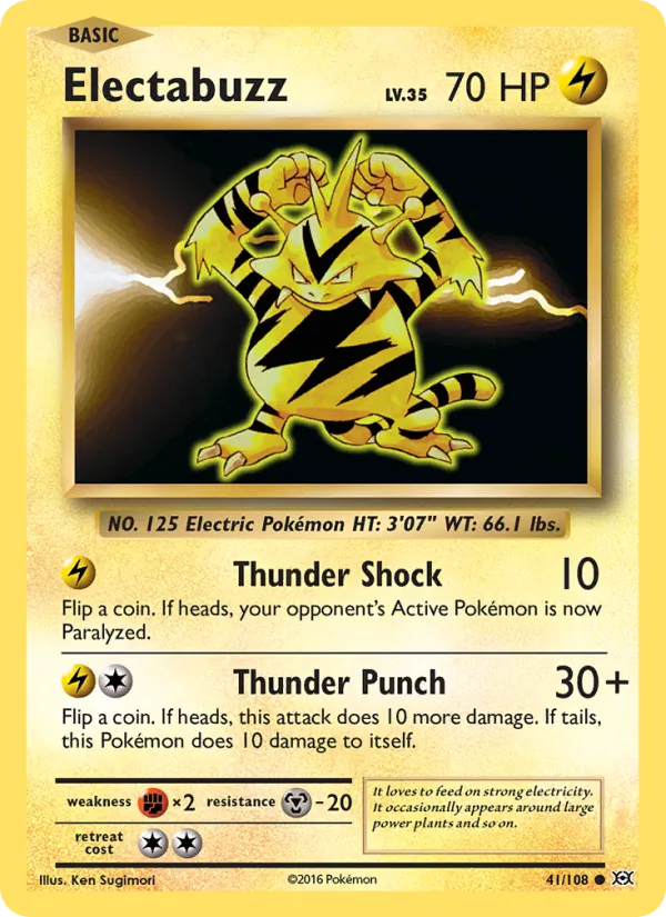 Electabuzz 41 – Non-holo