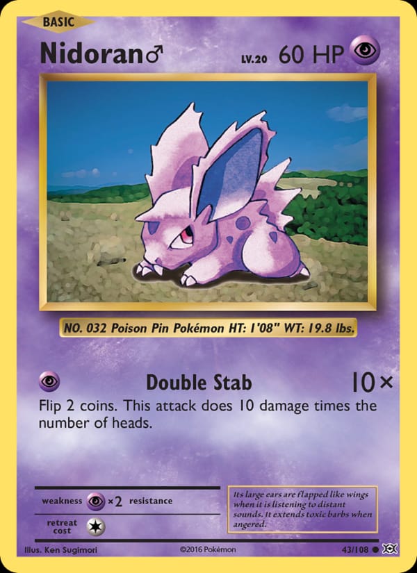 Nidoran♂ 043/108