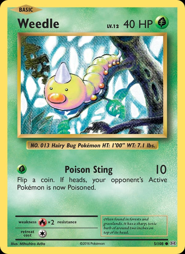 Weedle 005/108