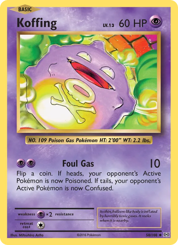 Koffing 50 – Non-holo