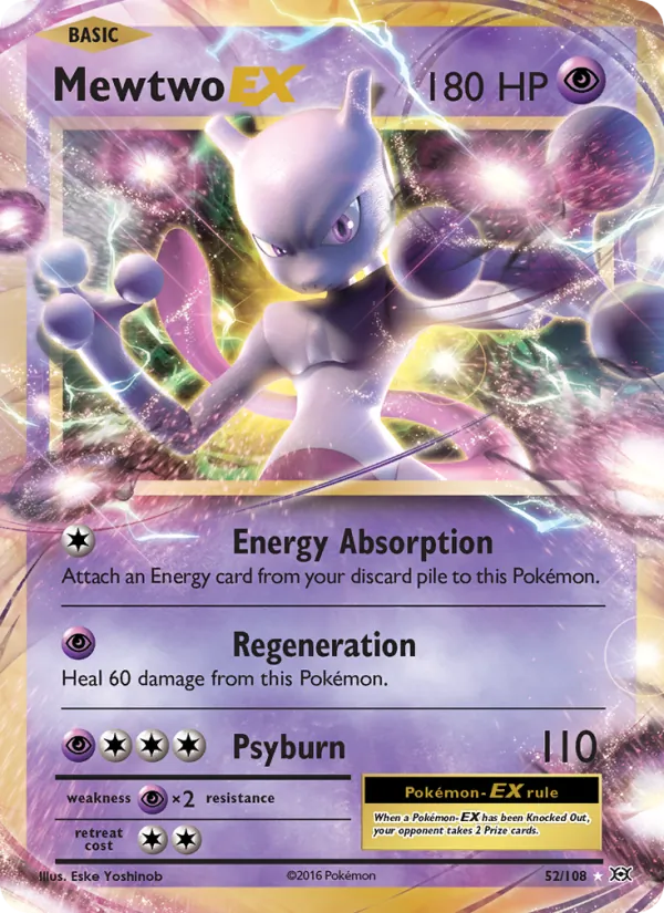 Mewtwo EX 52 – Non-holo