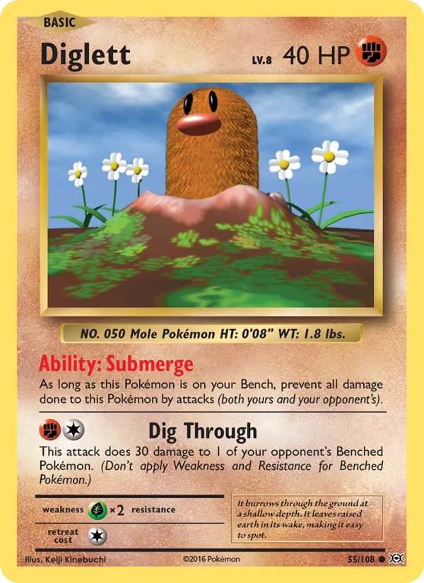 Diglett 55 – Non-holo