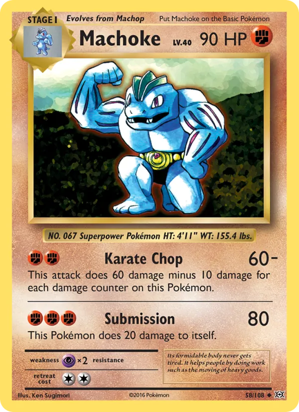 Machoke 58 – Non-holo