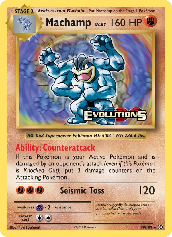 Machamp 59 – Non-holo