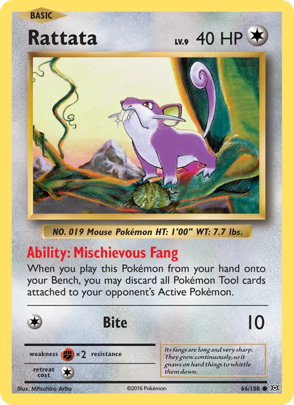 Rattata 66 – Non-holo