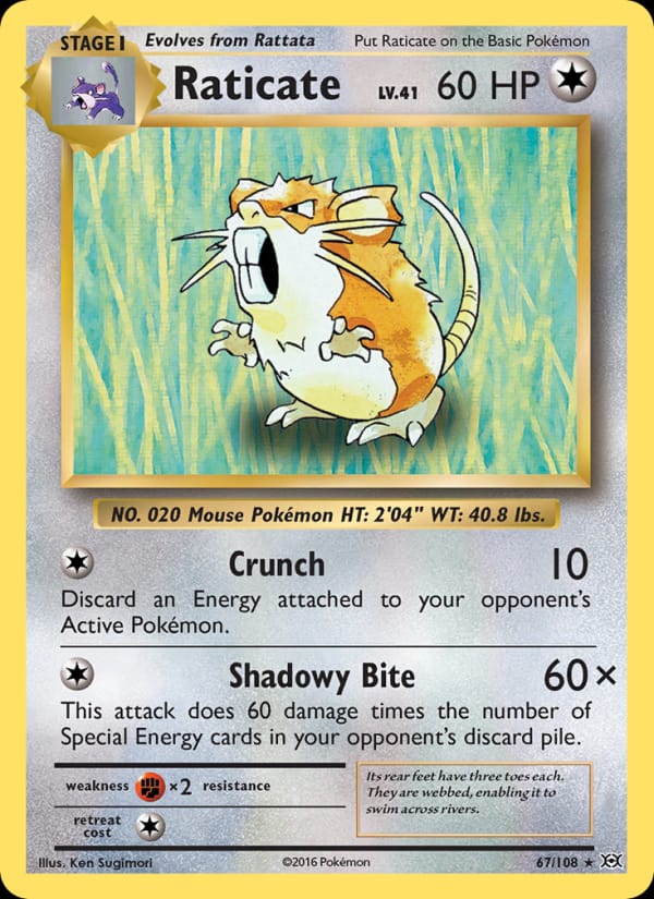 Raticate 067/108