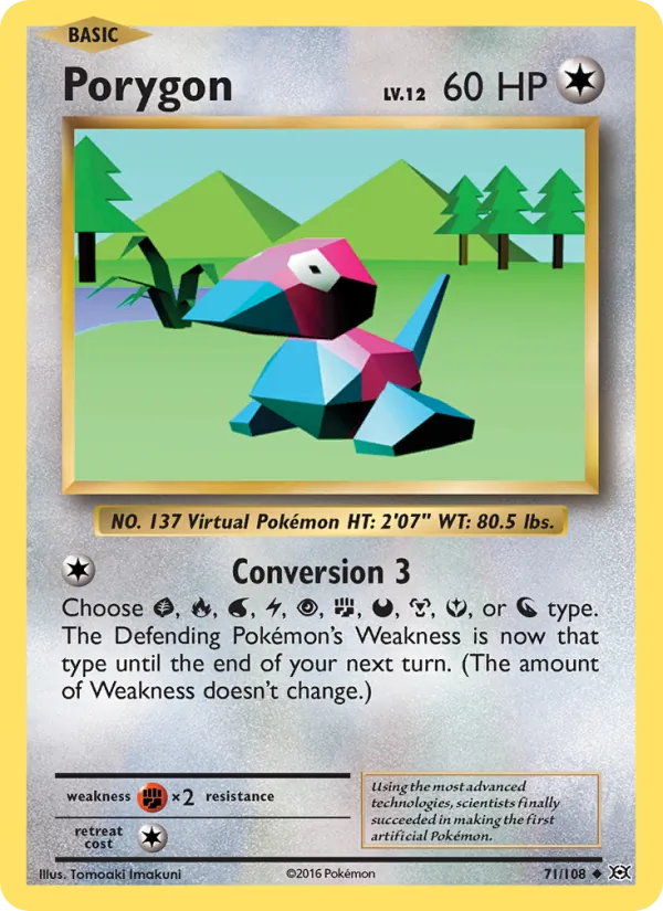 Porygon 71 – Non-holo