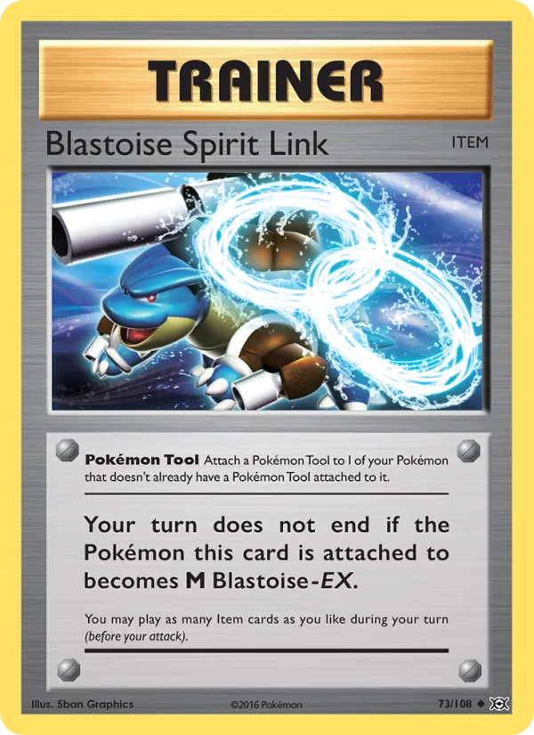 Blastoise Spirit Link 73 – Non-holo