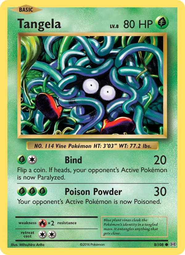 Tangela 8 – Non-holo