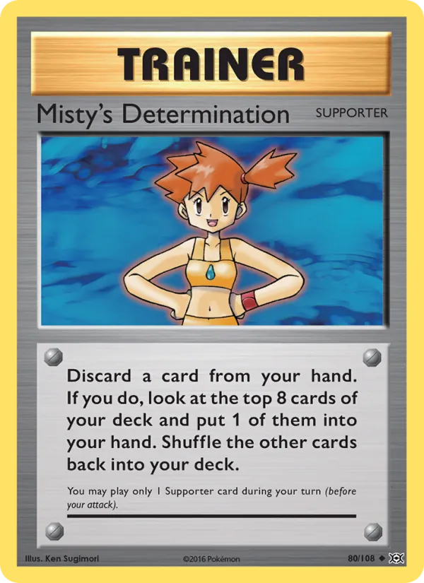 Misty's Determination 80 – Non-holo