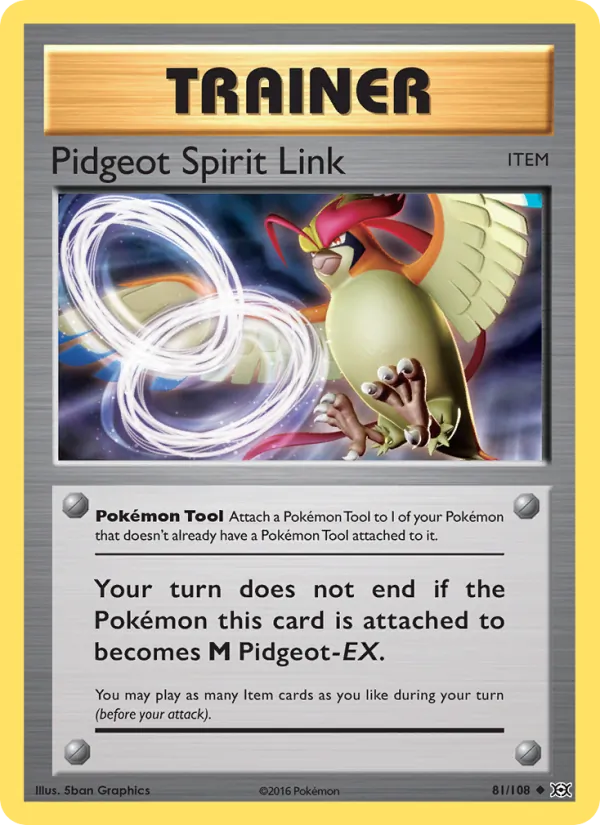 Pidgeot Spirit Link 81 – Non-holo