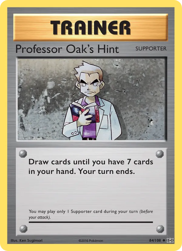 Professor Oak's Hint 84 – Non-holo