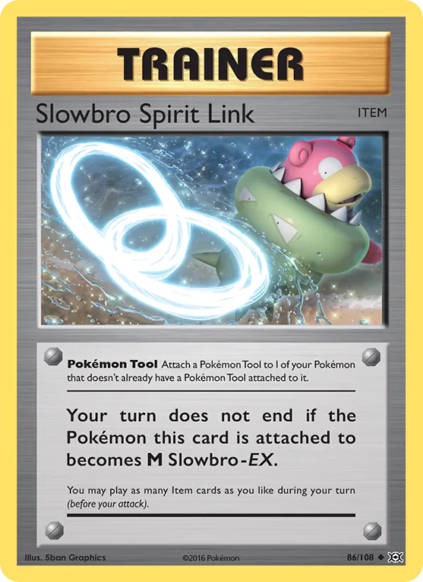 Slowbro Spirit Link 86 – Non-holo