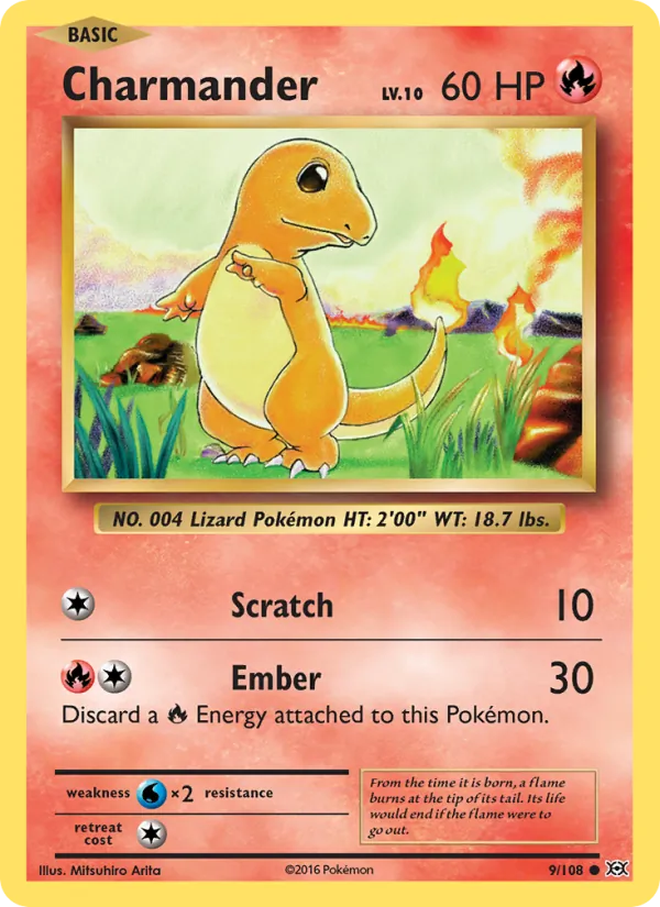 Charmander 9 – Non-holo