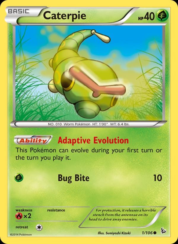 Caterpie 001/106