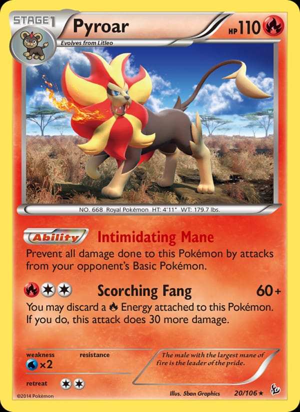 Pyroar 020/106