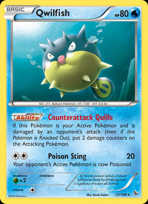 Qwilfish 021/106