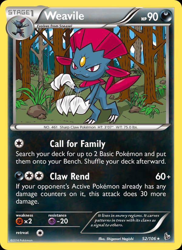 Weavile 052/106