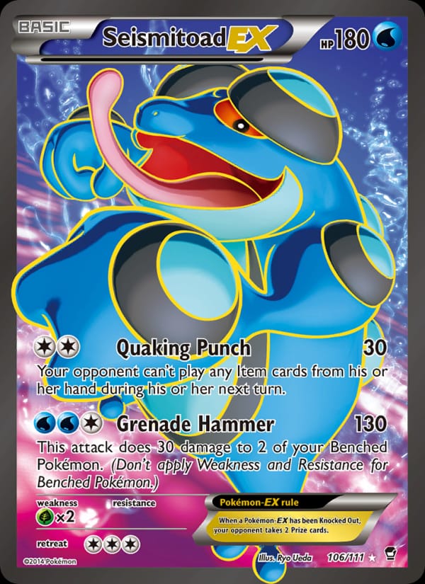 Seismitoad EX 106/111