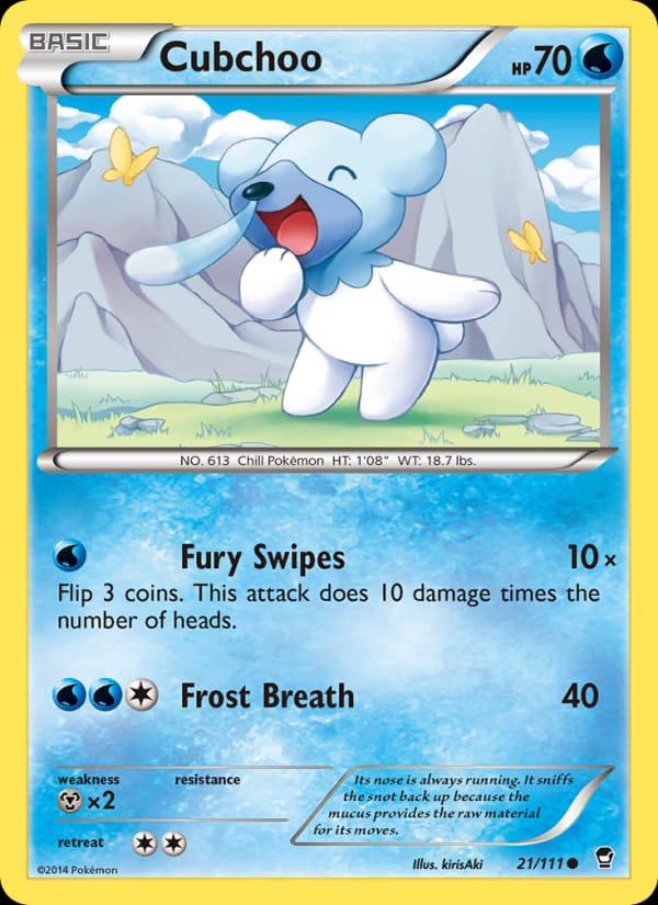 Cubchoo 021/111