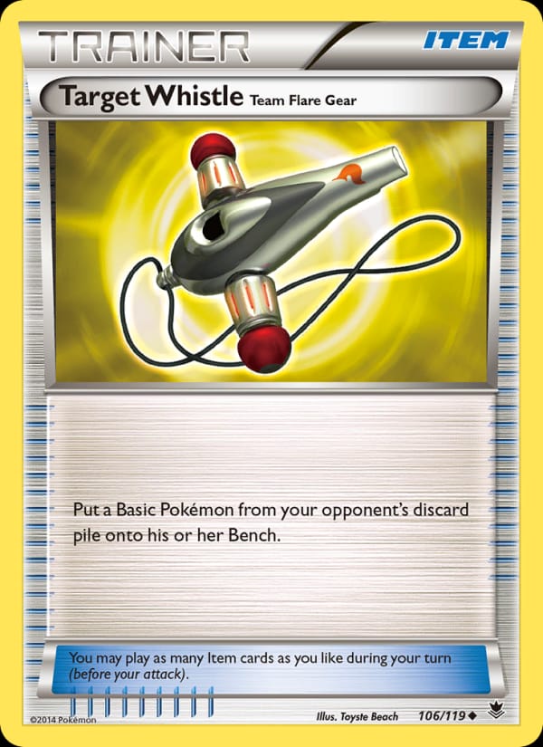 Target Whistle Team Flare Gear 106/119