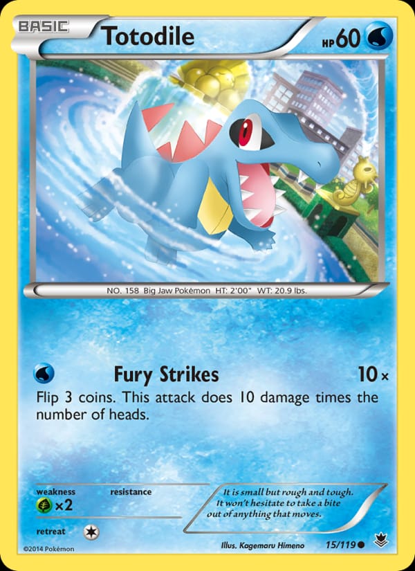 Totodile 015/119