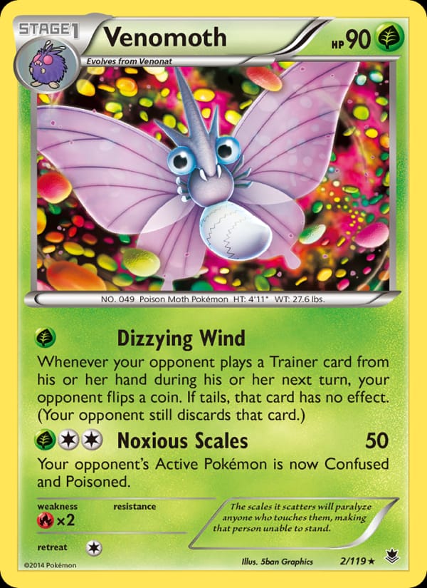 Venomoth 002/119