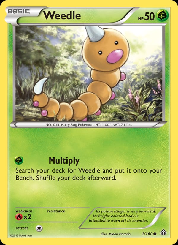Weedle 001/160
