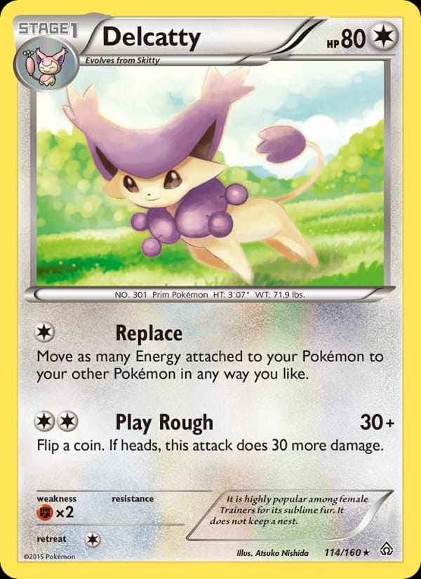 Delcatty 114/160