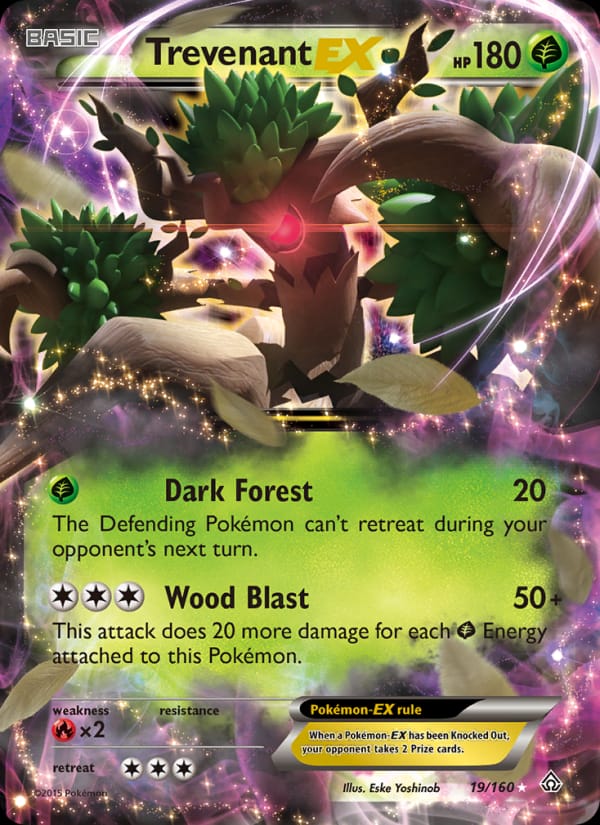 Trevenant EX 019/160
