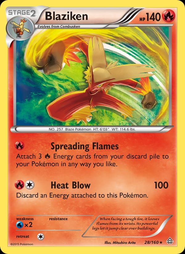 Blaziken 028/160