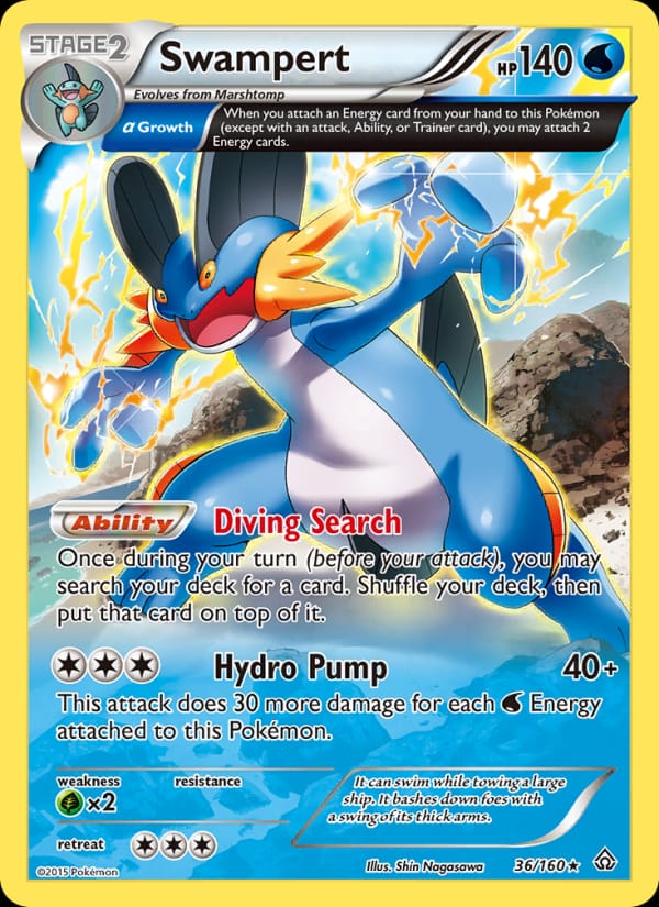 Swampert 036/160