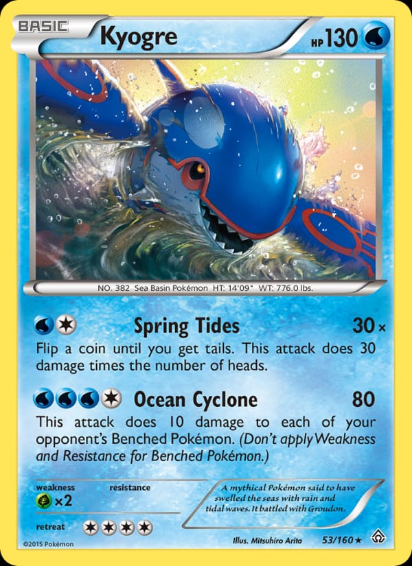Kyogre 053/160