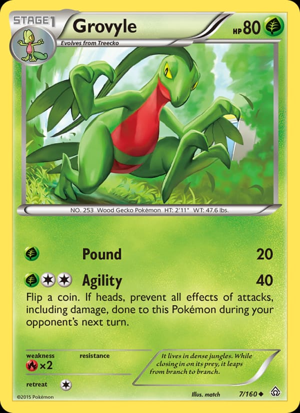 Grovyle 007/160