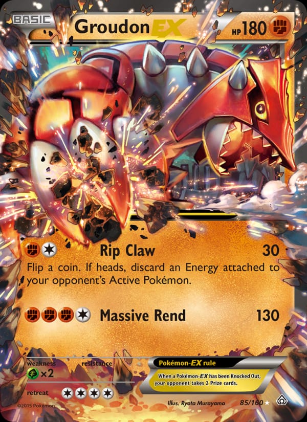 Groudon EX 085/160