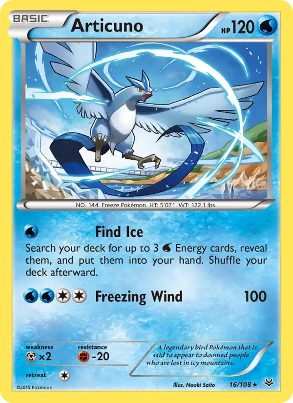 Articuno - Roaring Skies - Pokémon TCG Card - Pokestats.gg