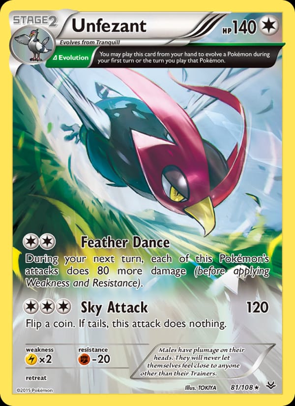 Unfezant 081/108
