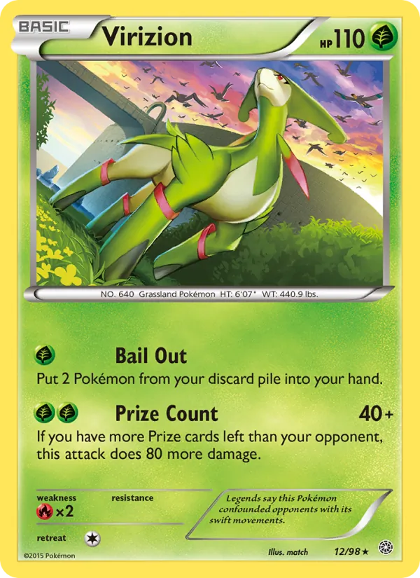 Virizion 12 – Non-holo